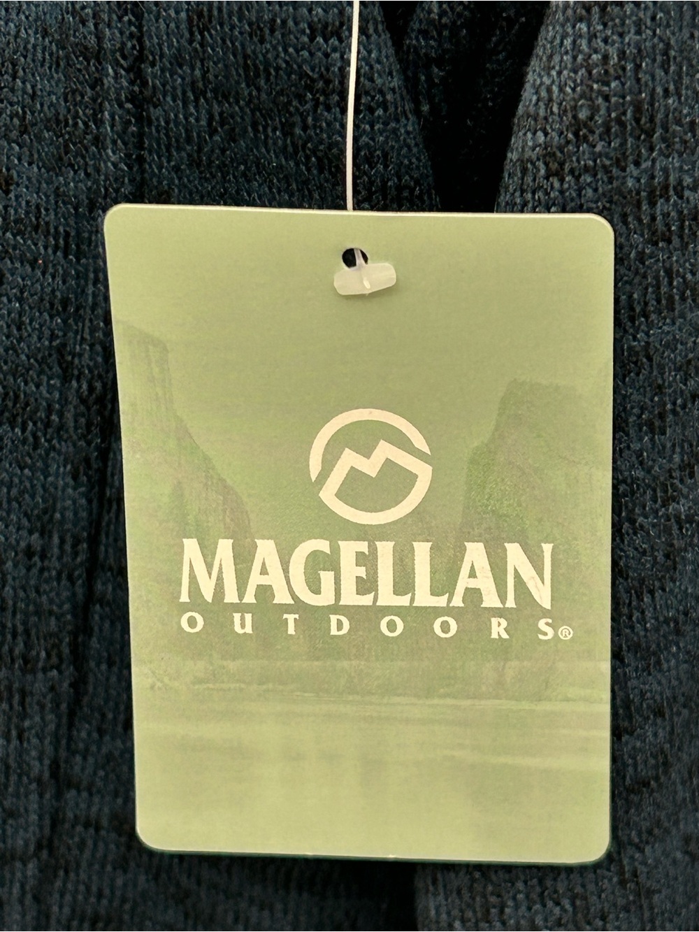 NWT Magellan Outdoors Men's Blue Lightweight Quarter-Zip Shirt Jacket Size XL - Picture 5 of 14